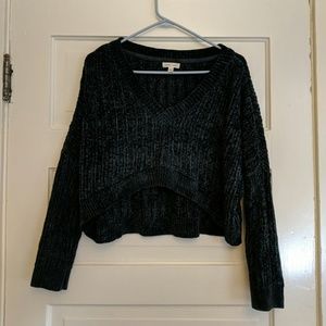 Cropped sweater - silence + noise